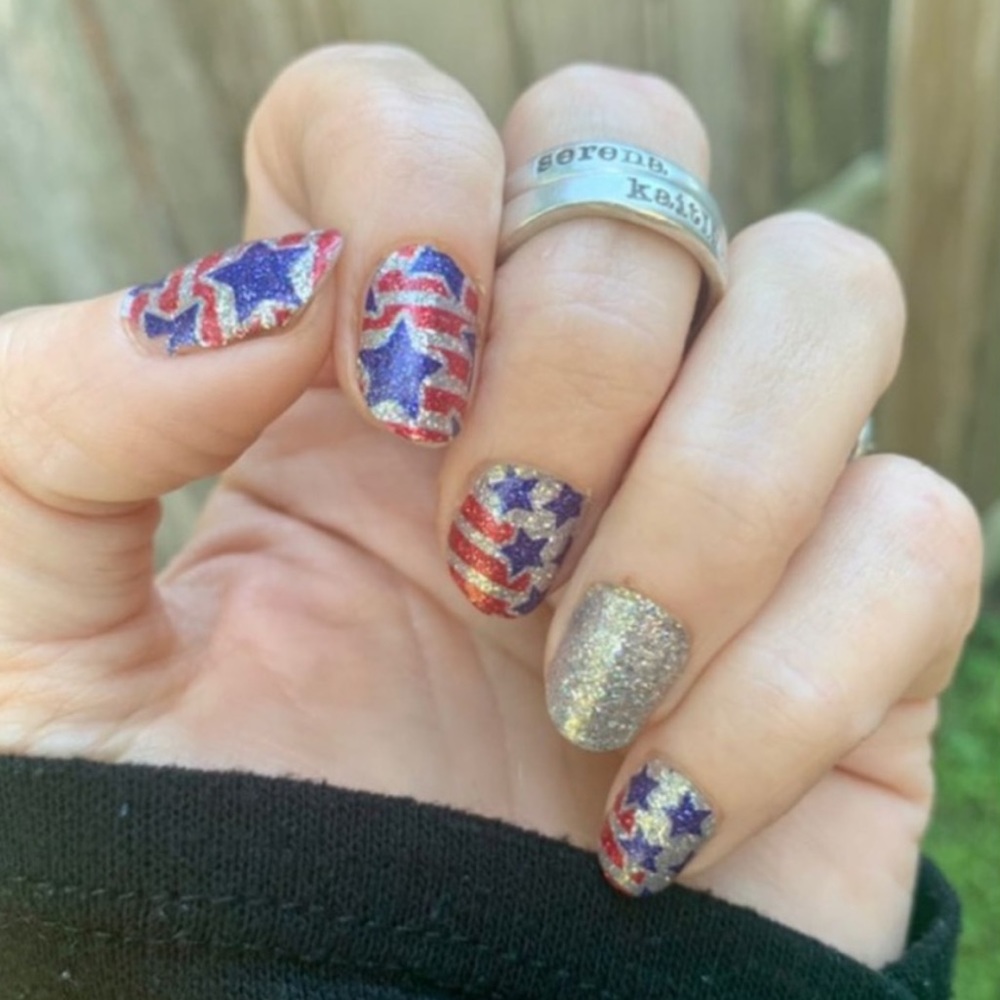 *Retired* Color Street: Glitz and Glory | Fourth of July Patriotic America Red